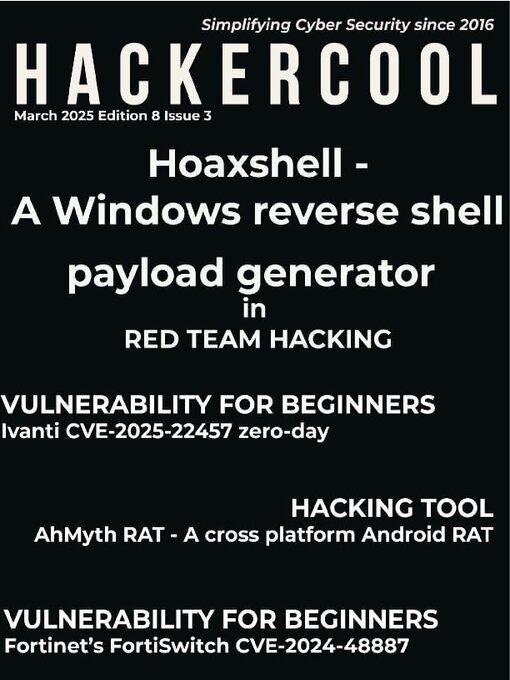Title details for Hackercool Magazine by Hackercool Cybersecurity OPC Pvt Ltd - Available
